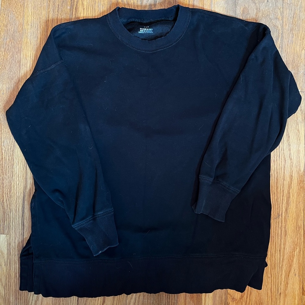 Small Aerie oversized sweatshirt with soft inside